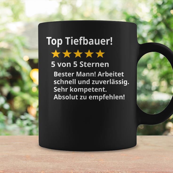 Herren Bester Tiefbauer Spruch Lustig Beruf Prüfung Tassen Geschenkideen