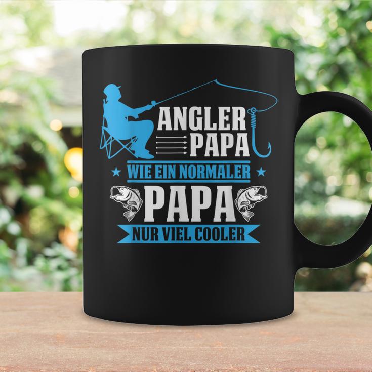 Herren Cooler Angler Papaater Fischen Angelnatertag Spruch Tassen Geschenkideen