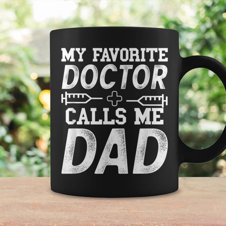 Herren My Favorite Doctor Calls Me Dad Geschenk Für Papaon Dr Tassen Geschenkideen