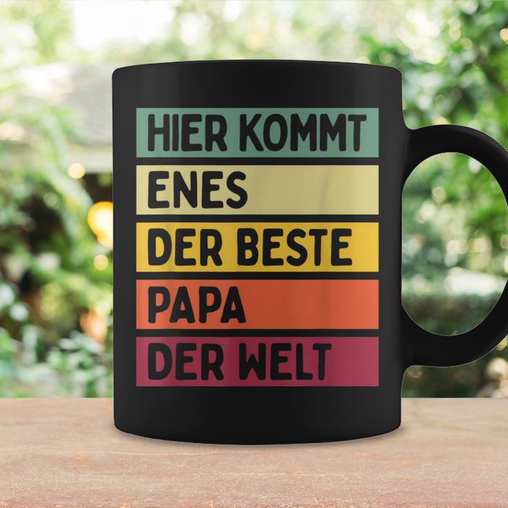 Herren Hier Kommt Enes Der Beste Papa Der Weltatertag Retro Tassen Geschenkideen