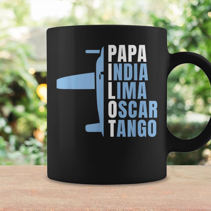 Herren Papa Pilot Phonetisches Alphabet Für Papa Pilotenater Flieger Tassen Geschenkideen