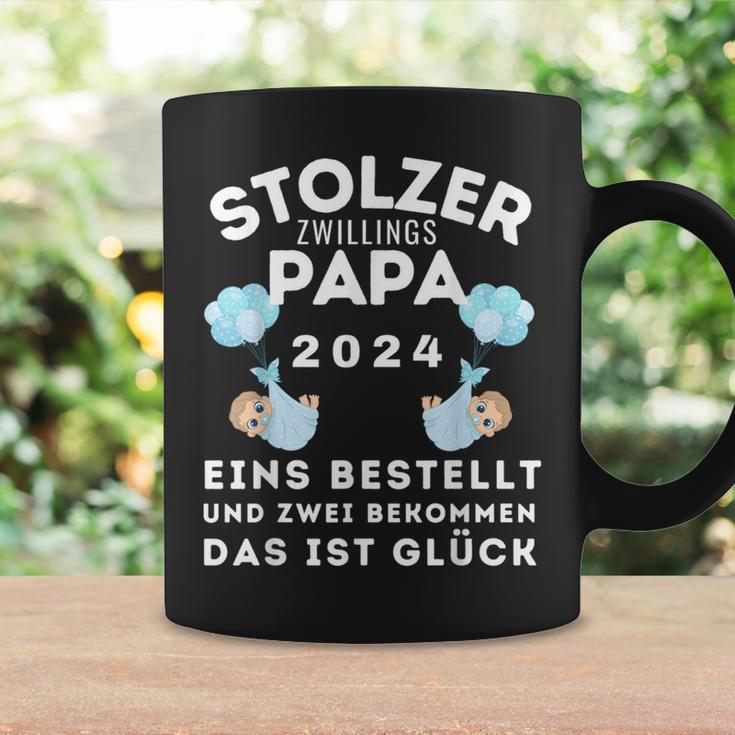 Herren Papaon Zwillingen 2024On Zwillingsjungen Zumatertag Tassen Geschenkideen