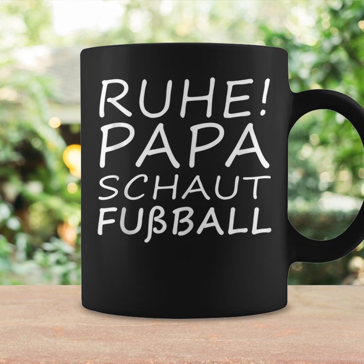 Herren Ruhe Papa Schaut Fußball Tassen Geschenkideen