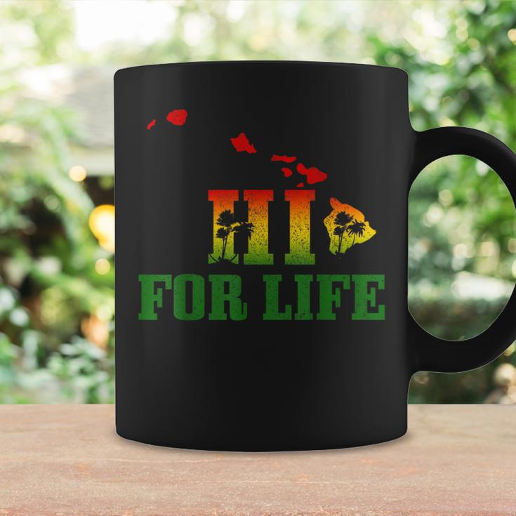 Hi For Life Hawaii Reggae Music Hawaiian Rastafari Rasta Coffee Mug Gifts ideas