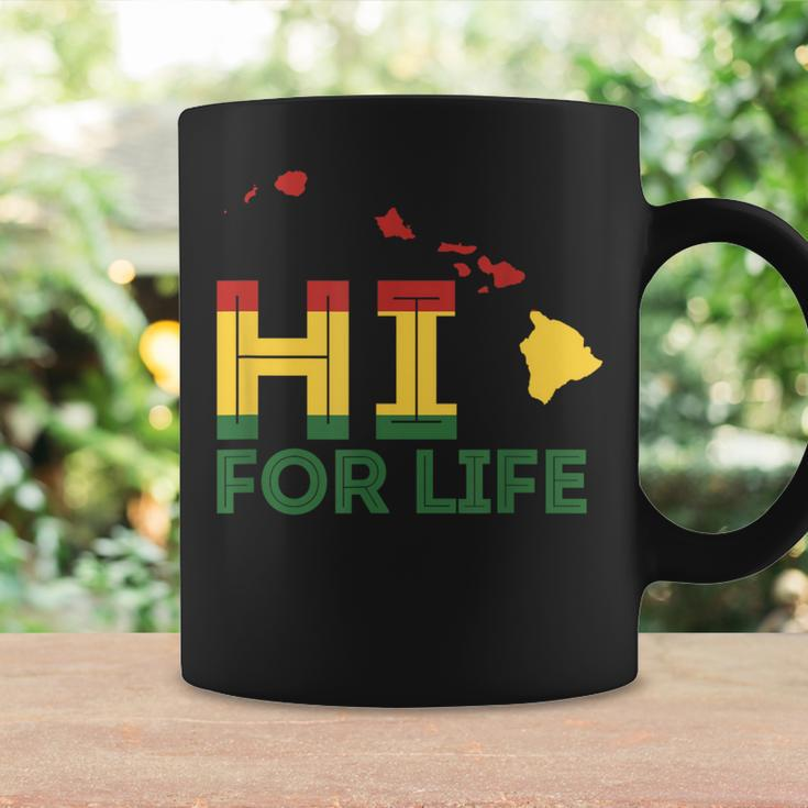 Hi For Life Rasta Hawaii Island Rastafari Reggae Coffee Mug Gifts ideas