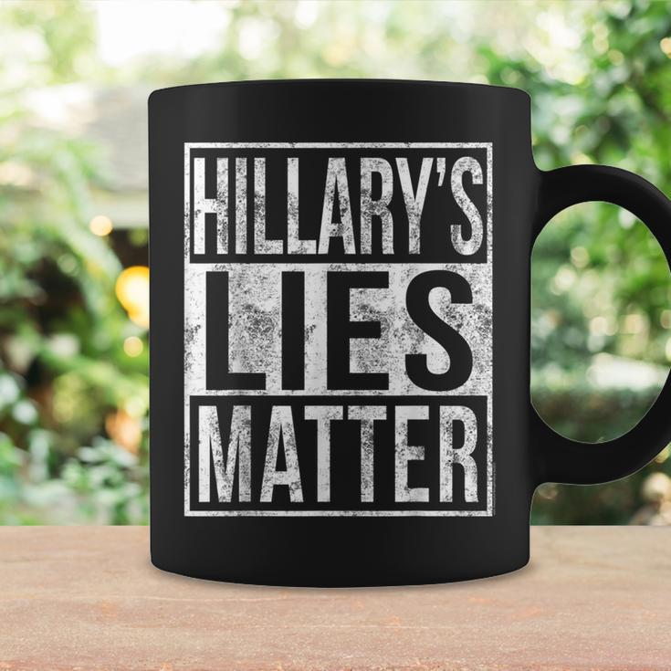 Hillary's Lies Matter Anti-Clinton Political Coffee Mug Gifts ideas