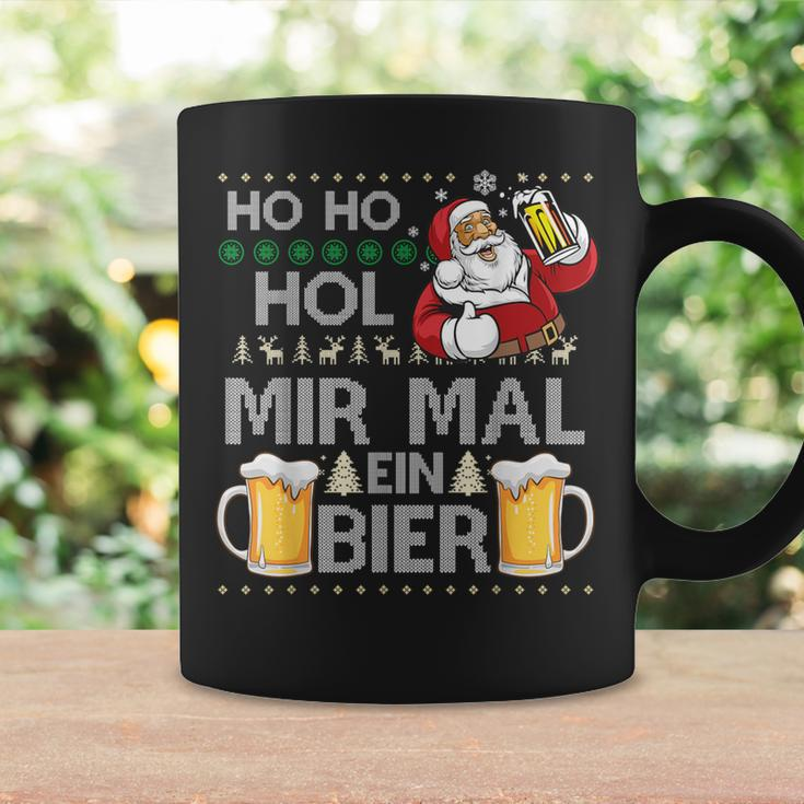 Ho Ho Hol Mir Mal Ein Bier Ugly Christmas Sweater Tassen Geschenkideen