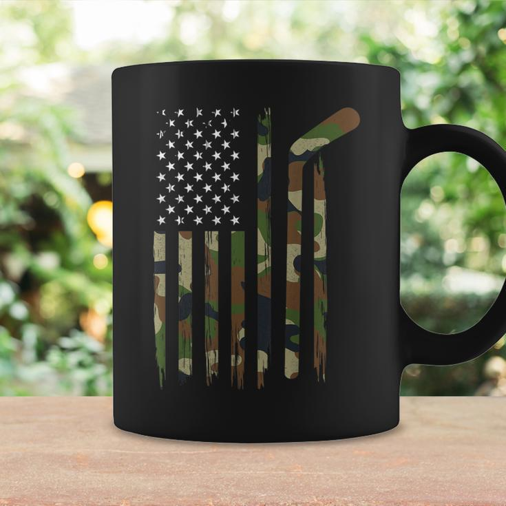 Hockey American Flag Camo Us Patriotic Hockey Player Coffee Mug Gifts ideas