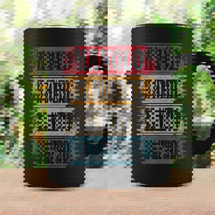 Hombre Manolo Cumpleaños Regalo Años Hombre Divertido Decoración Taza de café Ideas de regalos