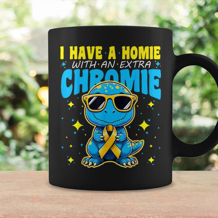 I Have A Homie With An Extra Chromie Down Syndrome Awareness Coffee Mug Gifts ideas