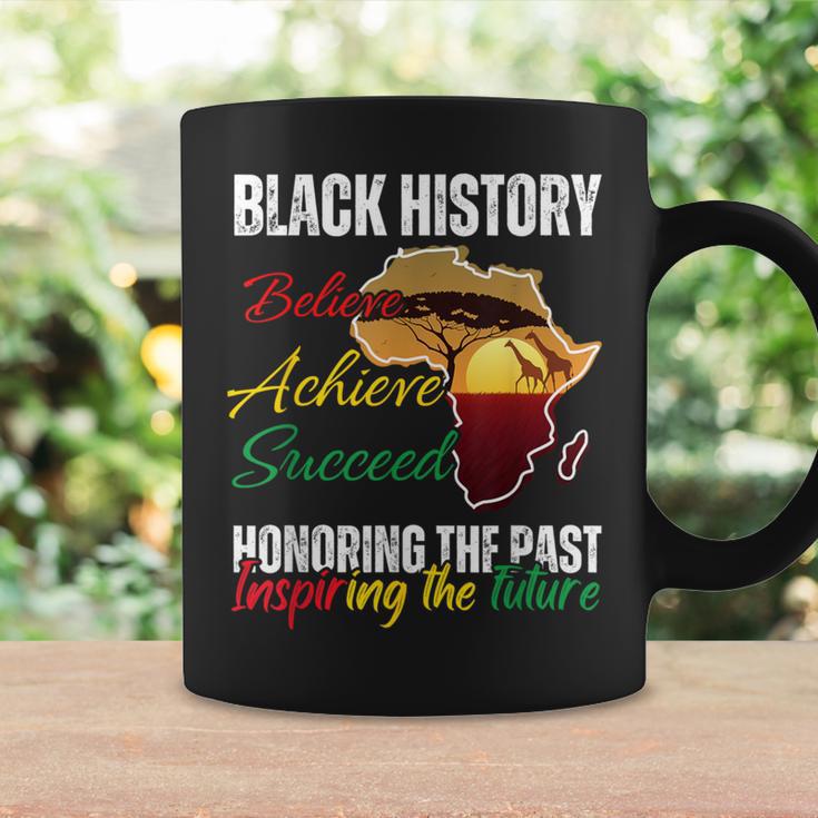 Honoring Past Inspiring Future Black History Pride Melanin Coffee Mug Gifts ideas