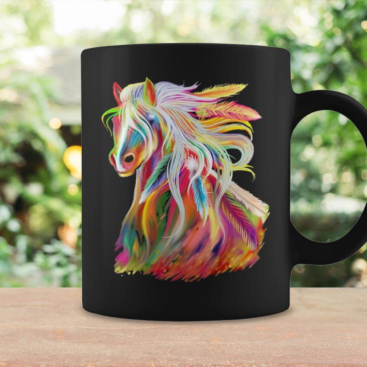 Horse Head Watercolor Equestrian Coffee Mug Gifts ideas