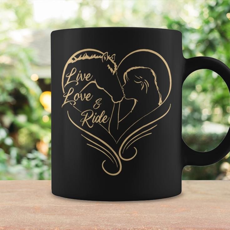 Horse-Riding Live Love And Ride Girl Equestrian Coffee Mug Gifts ideas