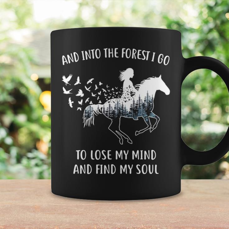 Horse For Women Into The Forest I Go Horse Riding Coffee Mug Gifts ideas