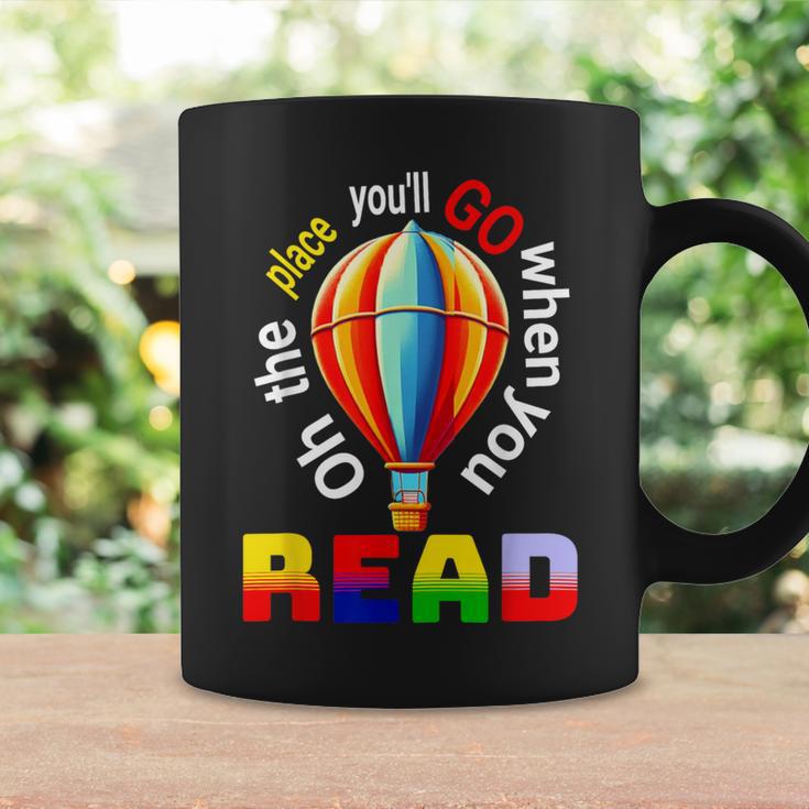 Hot Air Balloon Ohthe Places You’Ll Go When You Read Coffee Mug Gifts ideas