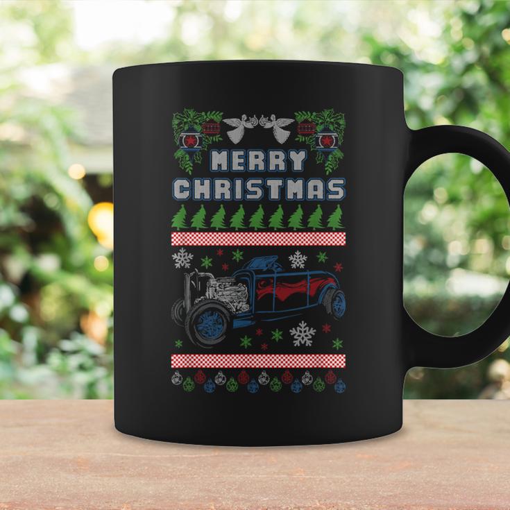 Hot Rod Classic Car Ugly Christmas V2 Coffee Mug Gifts ideas