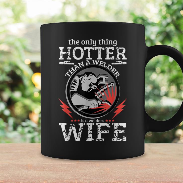 The Only Hotter Welder Wife Girlfriend Girls Coffee Mug Gifts ideas