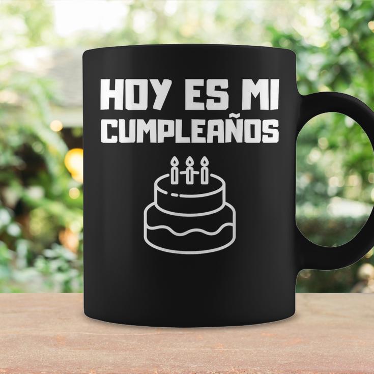 Hoy Es Mi Cumpleanos Spanish Mexican Playera Graphic Coffee Mug Gifts ideas