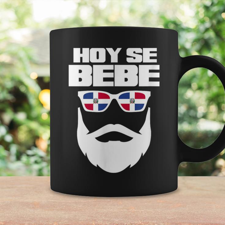 Hoy Se Bebe Dominican Republic Flag Beard Bearded Dominicano Coffee Mug Gifts ideas