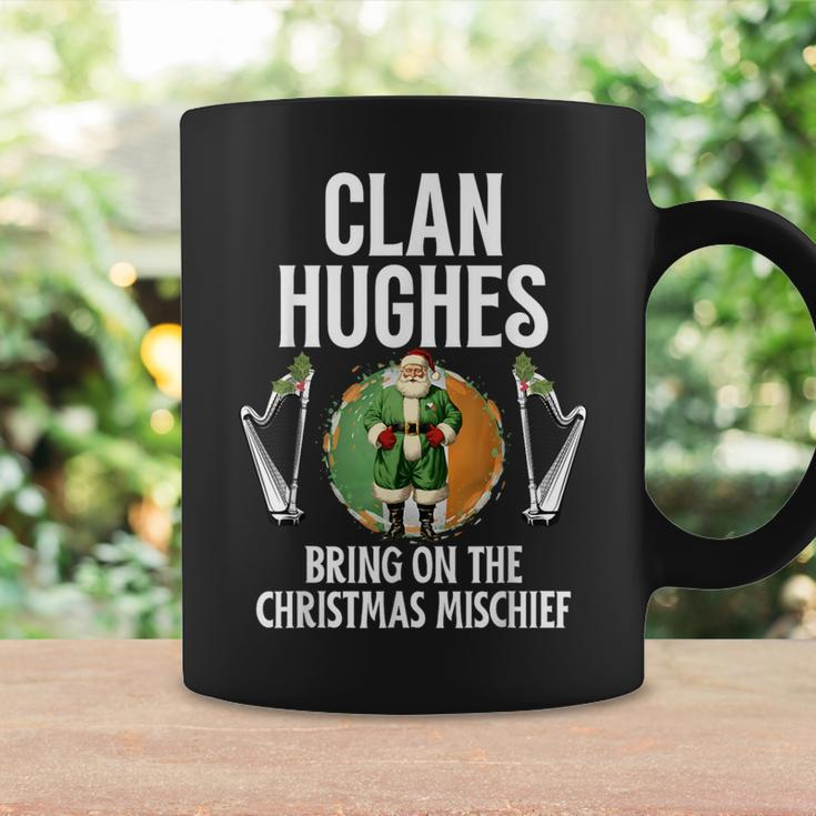 Hughes Clan Christmas Ireland Family Name Party Coffee Mug Gifts ideas