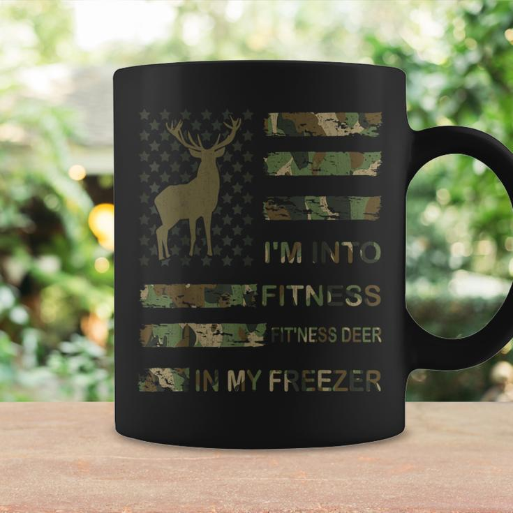 Hunting I'm Into Fitness Deer Freezer Hunter Dad Wild Coffee Mug Gifts ideas