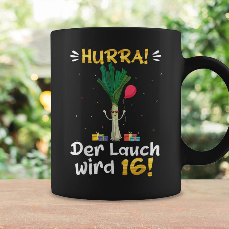 Hurra Der Lauch Wird 16 Boy 16Th Birthday Tassen Geschenkideen