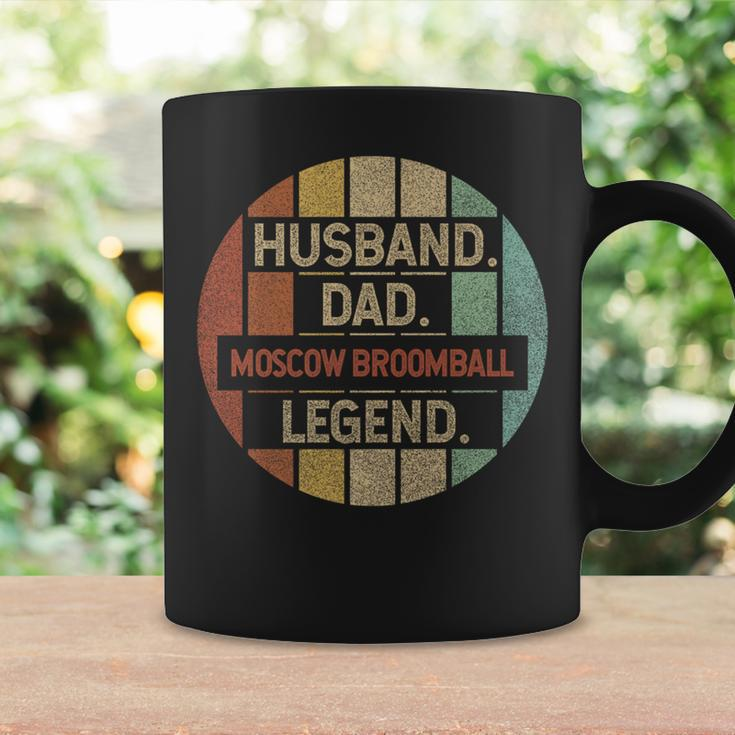Husband Dad Moscow Broomball Legend Vintage Coffee Mug Gifts ideas