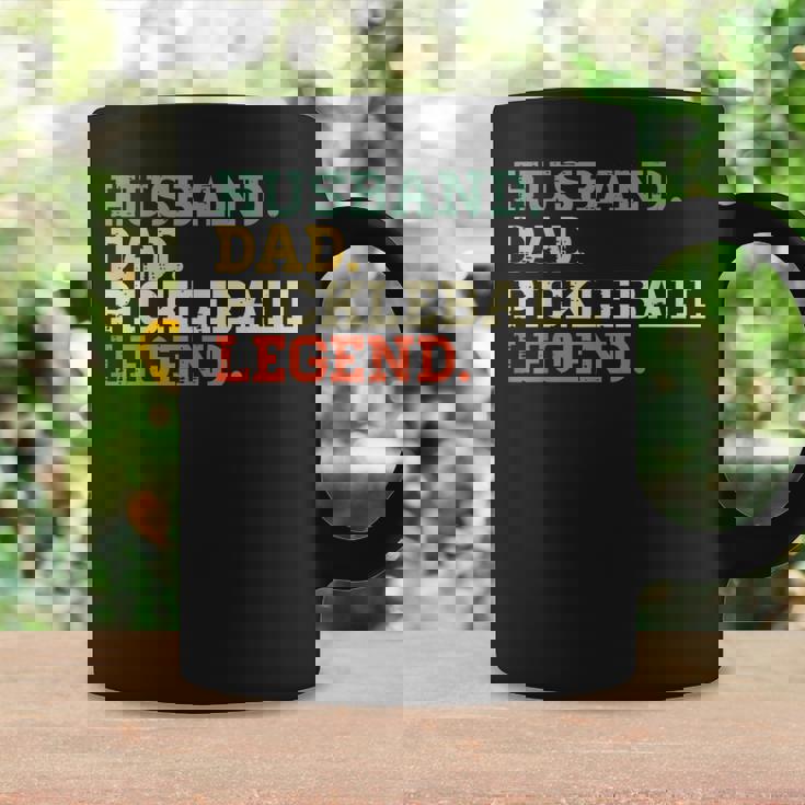 Husband Dad Pickleball Legend Pickle Ball Papa Grandpa Men Coffee Mug Gifts ideas