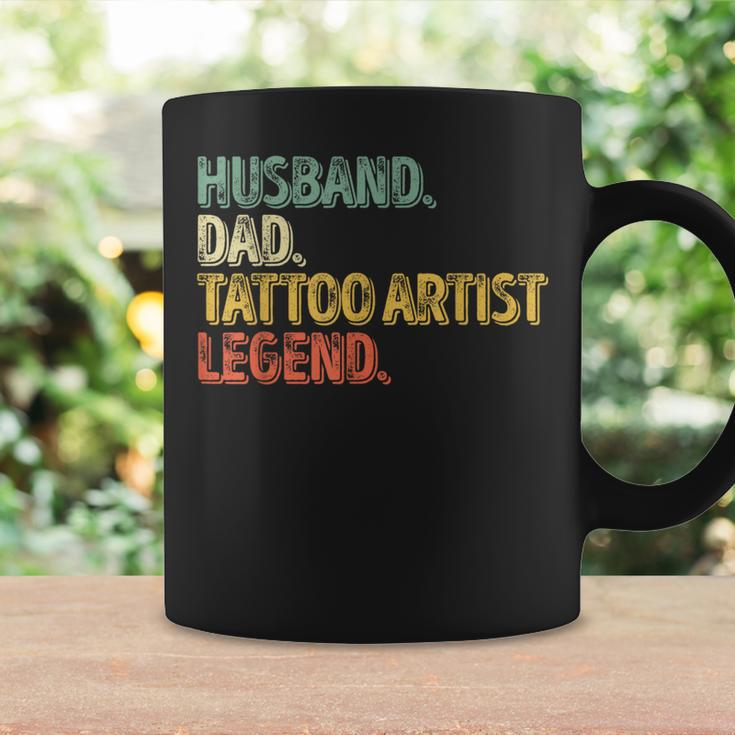Husband Dad Tattoo Artist Legend Father's Day Coffee Mug Gifts ideas