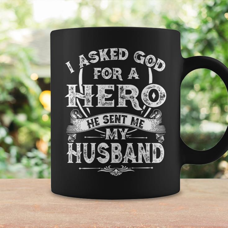 My Husband My Hero Coffee Mug Gifts ideas