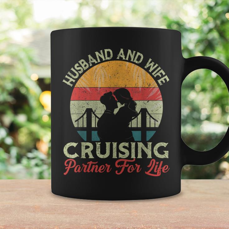 Husband And Wife Cruising Partners For Life Couple Cruise Coffee Mug Gifts ideas