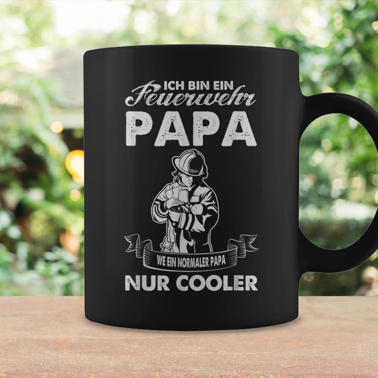 Ich Bin Ein Feuerwehr Papa Wie Ein Normaler Papa Nur German Tassen Geschenkideen