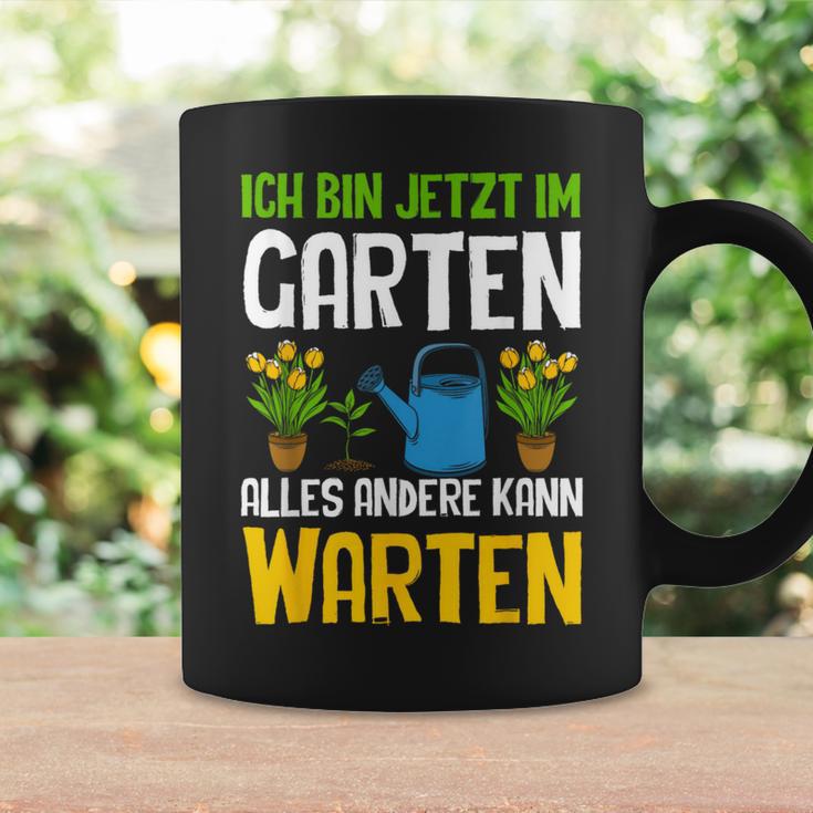 Ich Bin Im Gartenarbeit Hobbygärtner Gärtner Schwarz Tassen Geschenkideen