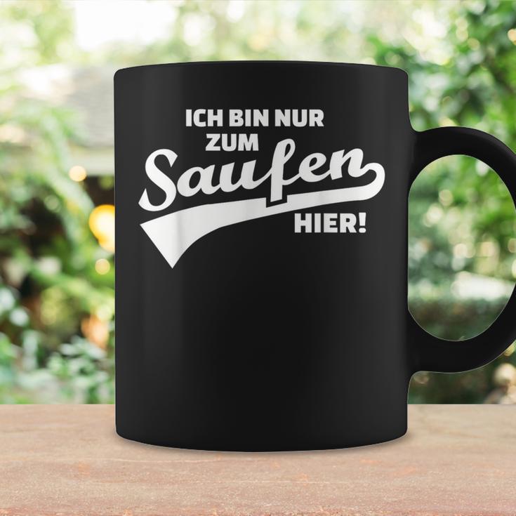 Ich Bin Nur Zum Saufen Hier Tassen Geschenkideen