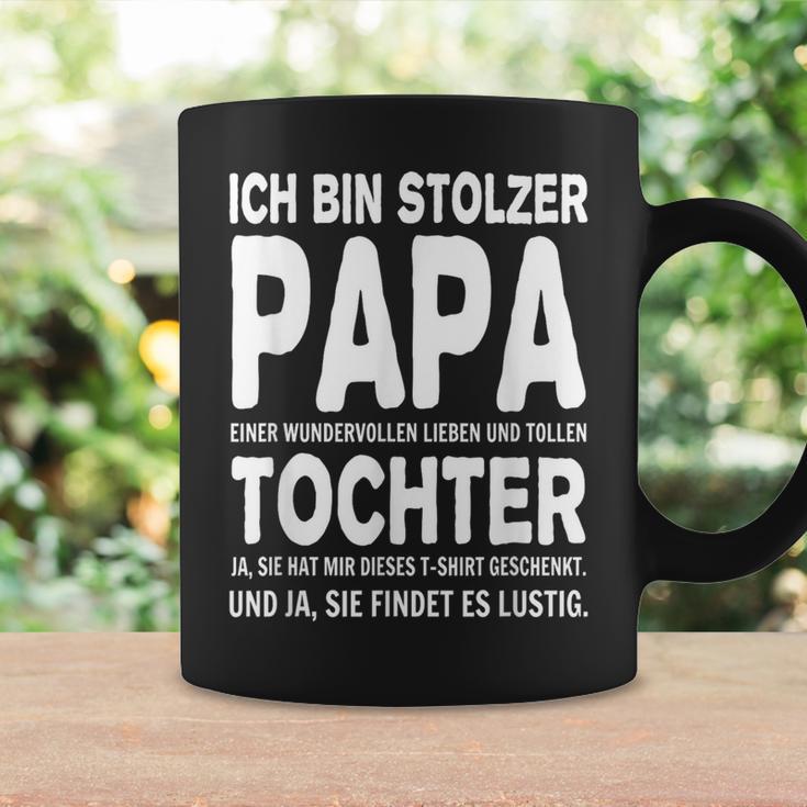 Ich Bin Stolzer Papa Einer Wundervollen Tochter Tassen Geschenkideen