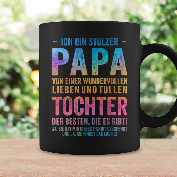 Ich Bin Stolzer Papa Einer Wundervolltochter Tassen Geschenkideen