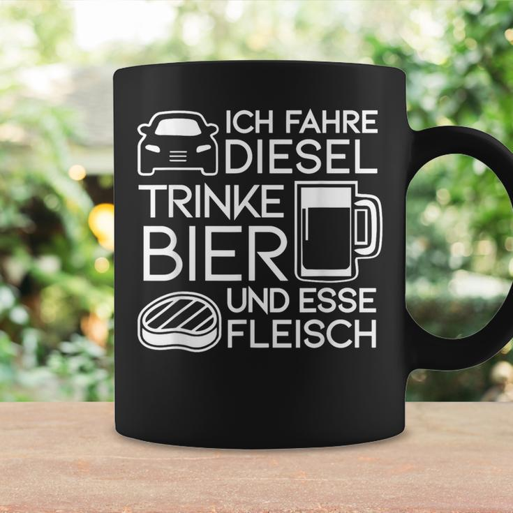 Ich Fahre Diesel Trinke Bier Und Esse Fleisch Ich Fah Tassen Geschenkideen