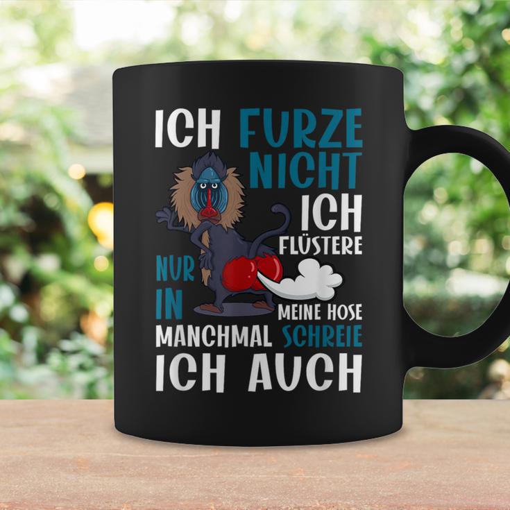 Ich Furze Nicht Ich Whisperere Nur Furz Pupsender Monkey S Tassen Geschenkideen