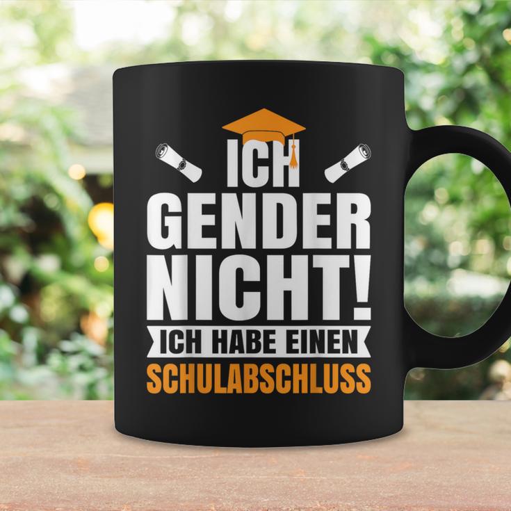 Ich Gender Nicht, Schulabschluss Besitzer Schwarzes Tassen Geschenkideen