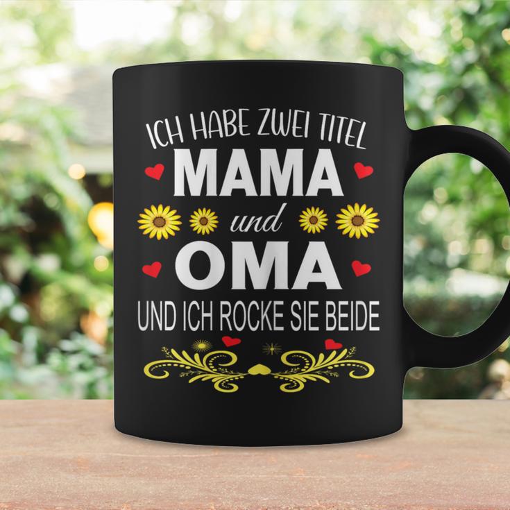 Ich Habe Zwei Titel Mama & Oma Muttertag Oma Geschenk Spruch Tassen Geschenkideen