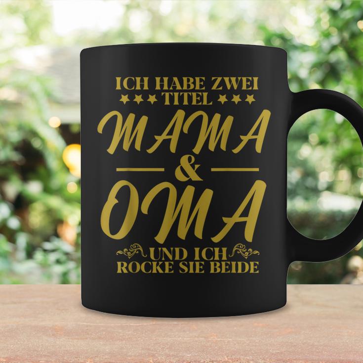 Ich Habe Zwei Titel Mama & Oma Muttertag Großmutter Geschenk Tassen Geschenkideen