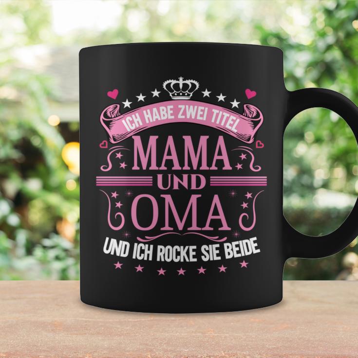 Ich Habe Zwei Titel Mama & Oma Muttertag Spruch Geburtstag Tassen Geschenkideen