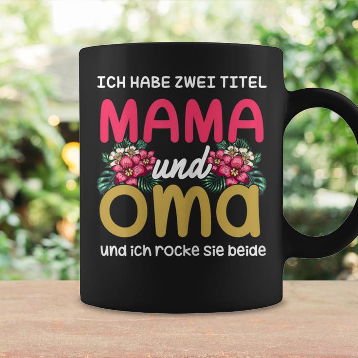 Ich Habe Zwei Titel Mama Und Oma Mother's Day Tassen Geschenkideen