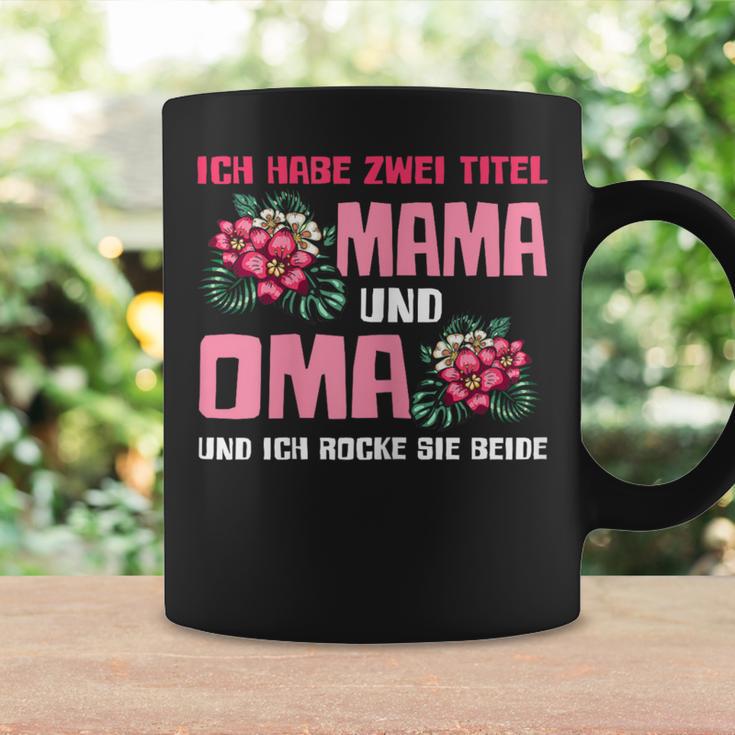 Ich Habe Zwei Titel Mama Und Oma Mutter Tassen Geschenkideen