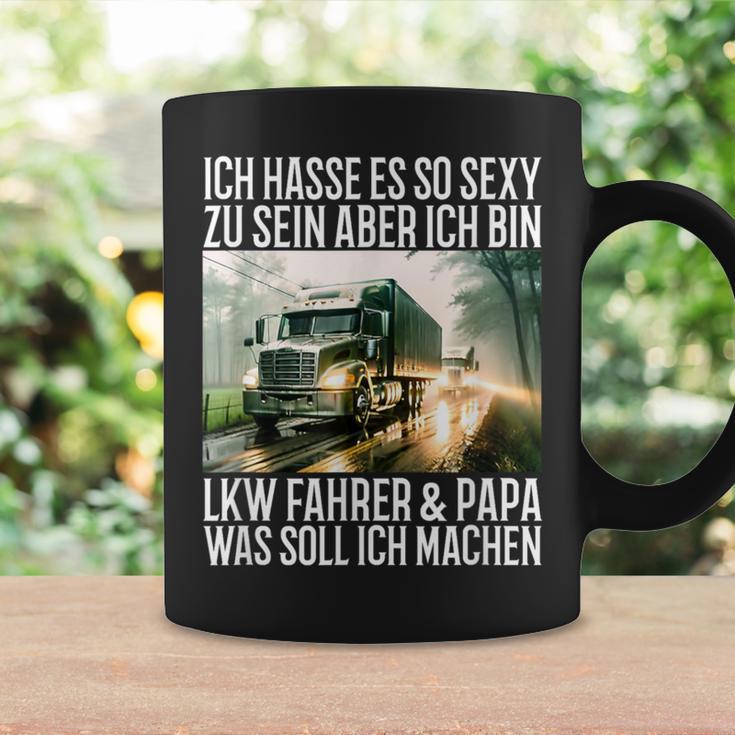 Ich Hasse Es So Sexy Zu Sein Aber Ich Bin Lkw Fahrer & Papa Tassen Geschenkideen