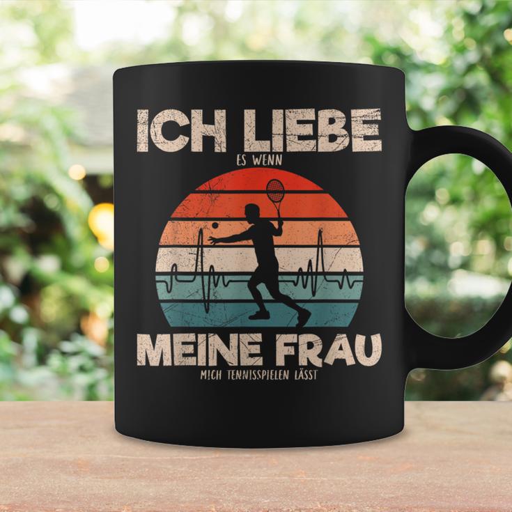 Ich Liebe Es Wenn Meine Frau Mich Tennis Games Lässt Tassen Geschenkideen