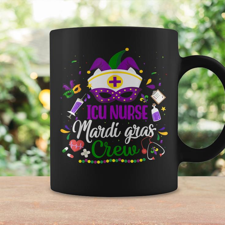 Icu Mardi Gras Nurse Crew Mardi Gras Intensive Care Unit Coffee Mug Gifts ideas