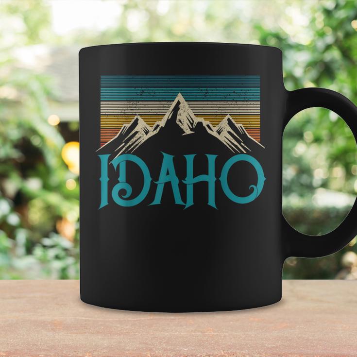 Idaho Vintage Mountains Nature Hiking Pride Souvenirs Coffee Mug Gifts ideas