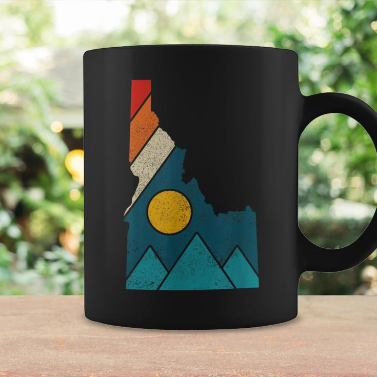 Idaho Vintage State Map Mountains Hiker Camping Pride Coffee Mug Gifts ideas
