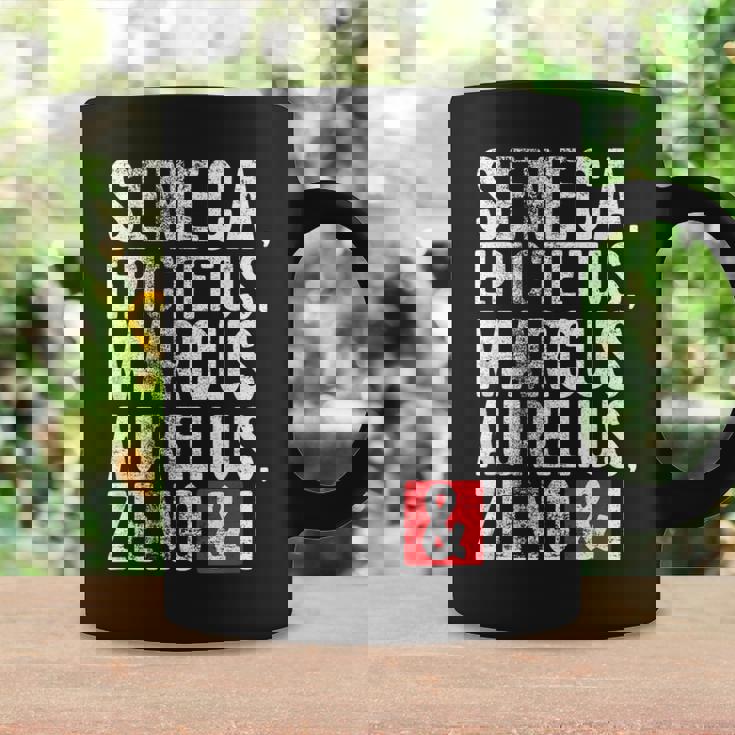 Idea De Regalo Para Filósofos Estoicos Estoicismo Estoico Taza de café Ideas de regalos